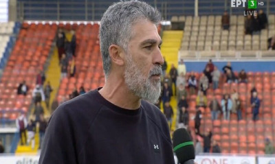 Διγκόζης: «Αξίζουν πολλά μπράβο στους παίκτες - Μας είχαν το πρώτο φαβορί για υποβιβασμό»
