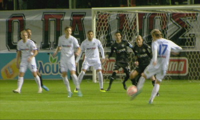 ΟΦΗ-Ατρόμητος: Τρομερό σουτ του Έρλινγκμαρκ για το 0-1 (video)