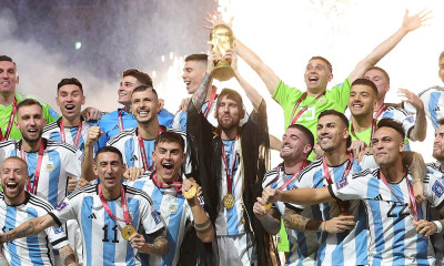 Λιονέλ Μέσι: Η πρώτη τοιχογραφία του με το τρόπαιο έγινε στο Μπουένος Άιρες
