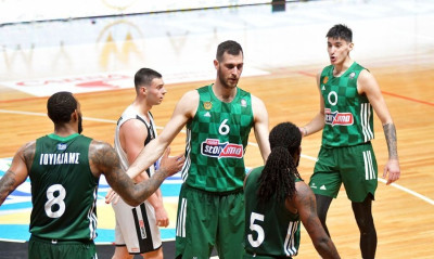 Απόλλων Π. - Παναθηναϊκός 65-96: Ξεκούραστα πριν από το ντέρμπι με τον Ολυμπιακό (video)