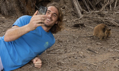 United Cup: Στις ομορφιές της Αυστραλίας μας «ξεναγεί» ο Τσιτσιπάς που έβγαλε selfie με οπόσουμ(pic)