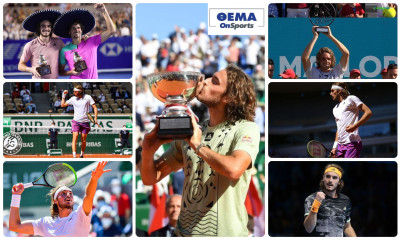 Ανασκόπηση 2022: 24 τουρνουά, κορυφαίος σε νίκες και 3 ATP τίτλοι για τον Στέφανο Τσιτσιπά! (vids)