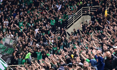 Παναθηναϊκός - Ολυμπιακός: Ζεσταίνεται η ατμόσφαιρα στο ΟΑΚΑ (photos)