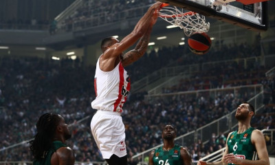 Παναθηναϊκος - Ολυμπιακός 71-95: «Ερυθρόλευκος» θρίαμβος, «πράσινη» κατηφόρα...