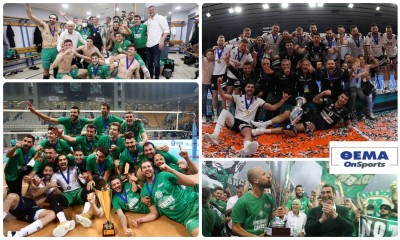 Ανασκόπηση 2022: Πρωταθλητής ο Παναθηναϊκός – 4η φορά Κυπελλούχος ο ΠΑΟΚ (photos+vids)