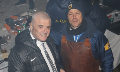 ΑΕΚ: Απολαυστικό βίντεο με τον ψήστη Αλμέιδα και τον Μελισσανίδη στα Σπάτα (video)