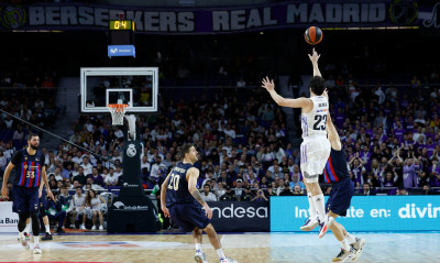 Ρεάλ Μαδρίτης-Μπαρτσελόνα 78-87: Ο Γιουλ τα έβαζε από το κέντρο, αλλά θριάμβευσαν οι Καταλανοί (vid)