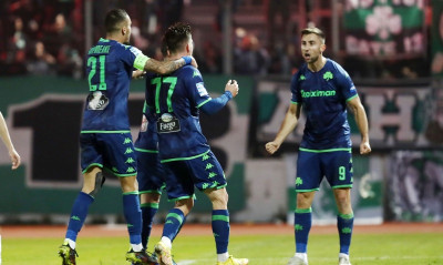 Λεβαδειακός-Παναθηναϊκός 0-1: Απέδρασε με Βέρμπιτς σε σκηνικό πολέμου (photos)