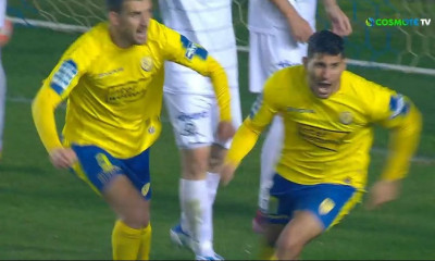 Παναιτωλικός-Ατρόμητος: ΑΠΙΘΑΝΟ γκολ με τακουνάκι για το 1-0 ο Καρέλης - Τρελάθηκε κι ο ίδιος! (vid)