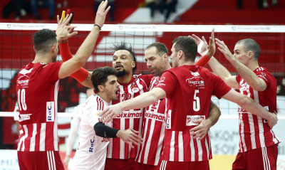 Βόλεϊ: Χωρίς δυσκολία ο Ολυμπιακός