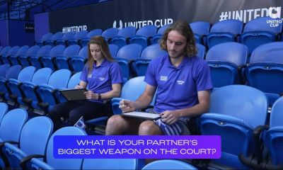 United Cup: Σάκκαρη και Τσιτσιπάς τέσταραν τη συνεργασία τους (video)