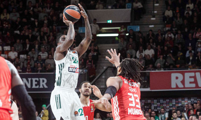 Παναθηναϊκός: Χωρίς Μπέικον κόντρα στο Περιστέρι