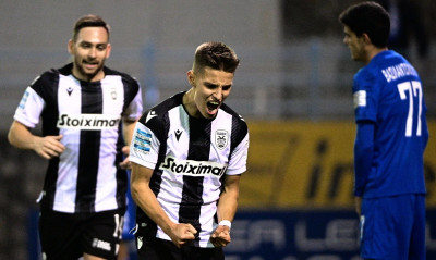 Λαμία-ΠΑΟΚ 0-3: Τα highlights της άνετης νίκης του «Δικεφάλου» (video+photos)