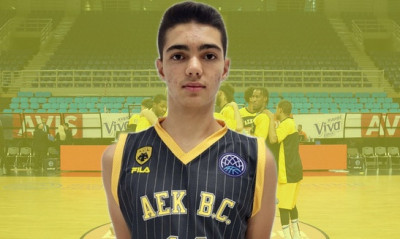 ΑΕΚ: «Ντεμπούτο» Μητρέλου στα 15 στην Basket League!