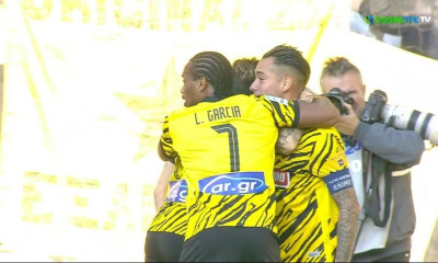 ΑΕΚ-Παναιτωλικός: Γκολάρα Αραούχο για το 1-0 (Video)