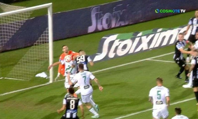 ΠΑΟΚ-Παναθηναϊκός: Διαμαρτυρήθηκε για πέναλτι ο Κουρμπέλης (Video)