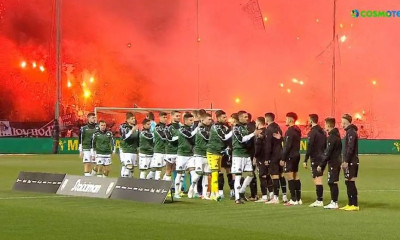 ΠΑΟΚ-Παναθηναϊκός: Καυτή ατμόσφαιρα στην Τούμπα (video)