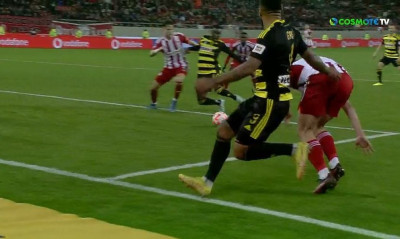 Ολυμπιακός-Άρης: Άγγιξαν το 1-1 οι Θεσσαλονικείς, δοκάρι ο Καμάτσο, απείλησε ο Μπράμπετς (vids)