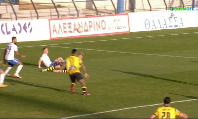 Ιωνικός-ΑΕΚ: Ζήτησαν πέναλτι οι δύο ομάδες, ακυρώθηκε γκολ του Γούλερι, δοκάρι ο Κάνιας! (vids)