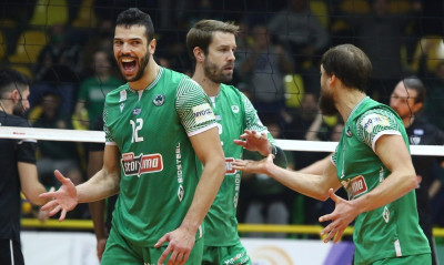 Challenge Cup: Δύο σετ και πρόκριση θέλει ο Παναθηναϊκός και μετά ντέρμπι με Ολυμπιακό