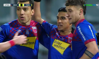 Βόλος-Παναιτωλικός: Γκάφα του Στεργιάκη, ο Τσιρίνος άνοιξε το σκορ για τους γηπεδούχους (video)