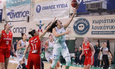 Παναθηναϊκός - Ολυμπιακός 77-63: «Πράσινη» νίκη, «ερυθρόλευκη» πρωτιά (video)