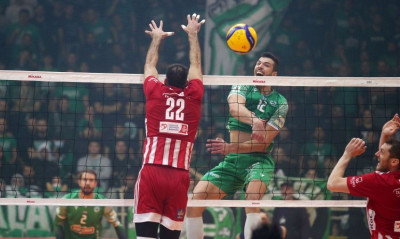 Ολυμπιακός - Παναθηναϊκός: Ορίστηκε η ημερομηνία του πρώτου ευρωπαϊκού ημιτελικού στο βόλεϊ