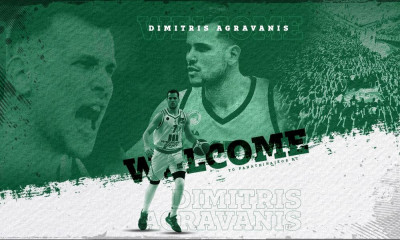 Παναθηναϊκός: Ανακοινώθηκε για 2,5 χρόνια ο Αγραβάνης - «Θα "πεθάνω" στο παρκέ για την ομάδα»