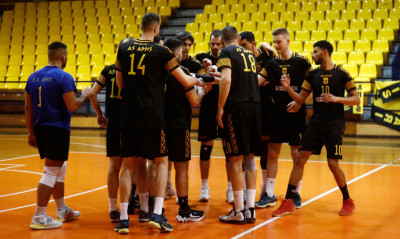 Κύπελλο Βόλεϊ: Πρόκριση στα προημιτελικά ο Άρης και αφιέρωση στον Άλκη Καμπανό