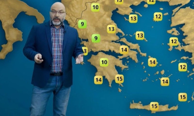 Σάκης Αρναούτογλου: Την επόμενη εβδομάδα τα χιόνια και η αλλαγή του καιρού