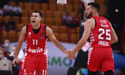 Ολυμπιακός: Οριστικά χωρίς Σλούκα και Πίτερς