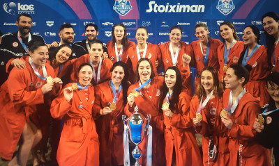 Πόλο Γυναικών: Κυπελλούχος ο Ολυμπιακός (Video)