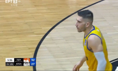 Περιστέρι-Απόλλων Πατρών: Εκπληκτική ασίστ ο Μπόγρης, σερί 15-0 οι γηπεδούχοι (vids)