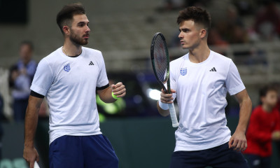 Davis Cup: Ήττα στο διπλό για την Ελλάδα, μείωσε σε 2-1 ο Ισημερινός