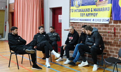 Ολυμπιακός: Προπόνηση στο ΣΕΦ μετά την αναβολή