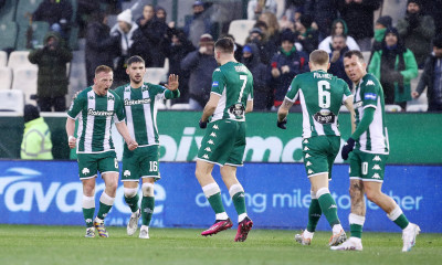Παναθηναϊκός-Λαμία 2-0: Επιστροφή σε νίκες και κορυφή για το αγχωμένο «τριφύλλι» (Videos)