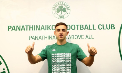 Παναθηναϊκός: Και επίσημα δανεικός με οψιόν αγοράς ο Βαλεντίν Μαντσίνι