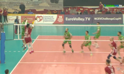 Ολυμπιακός - Παναθηναϊκός: Η φάση που άλλαξε το μομέντουμ και καθόρισε το πρώτο σετ (video)