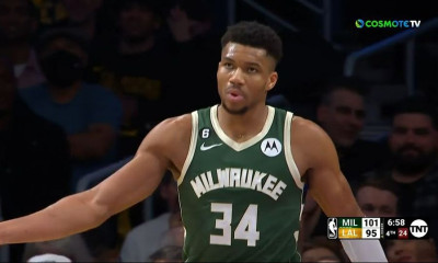 ΝΒΑ: «Πάρτι» του Αντετοκούνμπο στη βραδιά του ΛεΜπρόν Τζέιμς (videos)