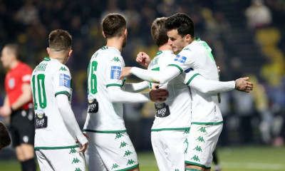 Άρης - Παναθηναϊκός: Η απίθανη αντίδραση του Μαντσίνι μετά το γκολ στο «Βικελίδης» (photos)