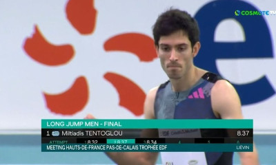 Στίβος: Ο τρομερός Τεντόγλου απάντησε με ρεκόρ και 8.41! (video)