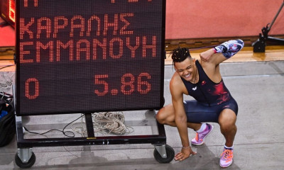Στίβος: Πανελλήνιο ρεκόρ από τον Καραλή στο επί κοντώ