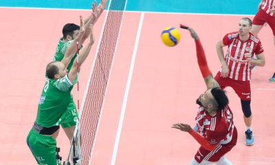 Ολυμπιακός - Παναθηναϊκός 3-2: «Κόκκινο» και το ντέρμπι της Volley League (video)