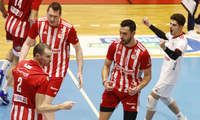 Βόλεϊ Ανδρών: «Καπαρώνει» πρωτιά ο Ολυμπιακός