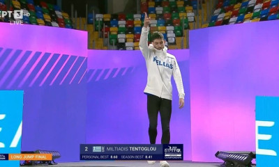 Στίβος: Πέταξε στα 8.30 ο Τεντόγλου και φουλάρει για χρυσό (video)