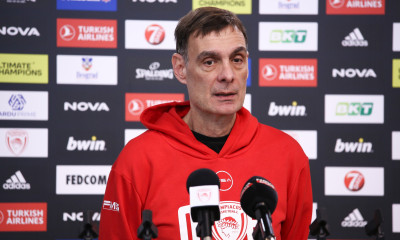 Μπαρτζώκας: «Δείξαμε κόπωση | Απαιτητικό ματς με Μπαρτσελόνα»