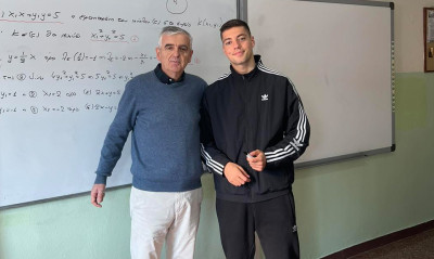 Στέφανος Τζίμας: Από το ιστορικό γκολ στην Τούμπα στον πίνακα του σχολείου του!