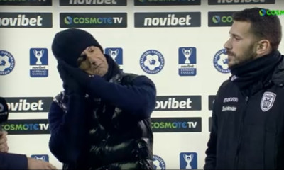 Λαμία-ΠΑΟΚ: Άγριες αποδοκιμασίες σε Λουτσέσκου | Αντέδρασε και τους... έστειλε για ύπνο (video)