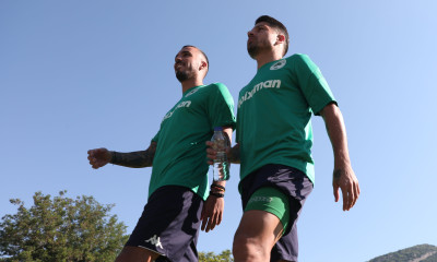 Παναθηναϊκός: Χαρά και διασκέδαση στην προπόνηση (Video)