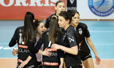 Βόλεϊ Γυναικών: Οριστικά πρώτος ο ΠΑΟΚ
